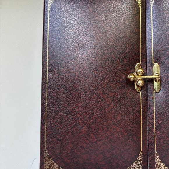 VINTAGE Faux Leather Flip Album 1980s - Picture 15 of 15